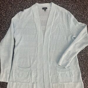 Talbots Light Blue Women's Cardigan Sweater